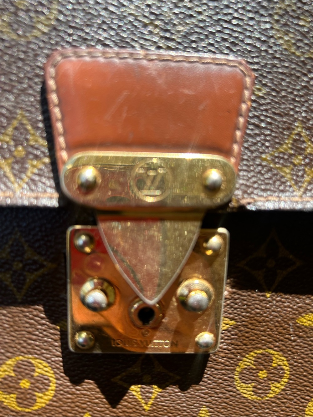 Louis Vuitton Monogram Porte-Documents Sénateur Vintage from 70/80’s. - Picture 6 of 16